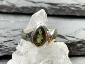 Moldavite Ring