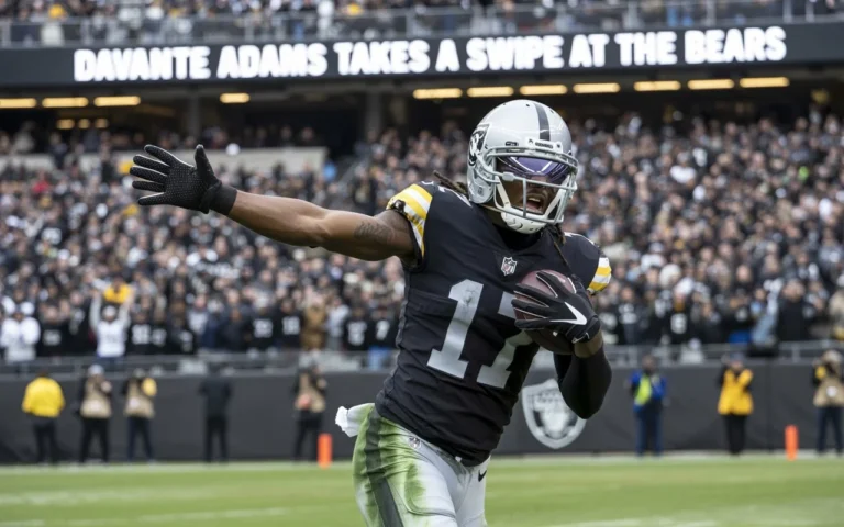 davante adams takes a swipe at the bears., Fans React